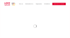 Desktop Screenshot of lotz-lagertechnik.com